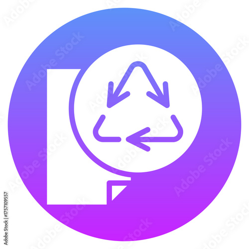 Recycled Paper Icon