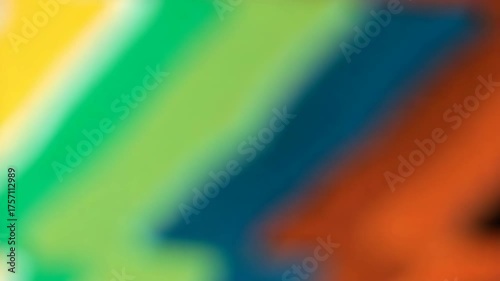 Abstract motion background with vibrant shifting colors. Soft blurry gradient of diagonal lines in fluid motion. Colorful visual effect