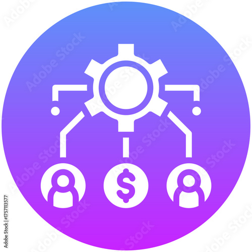 Resource Allocation Icon