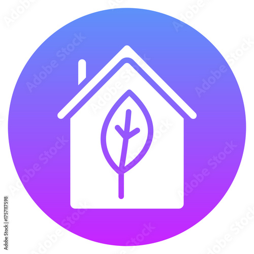 Eco-Friendly House Icon