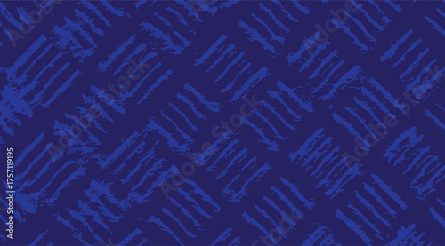 This striking blue textured background showcases an array of angled geometric shapes with a distressed effect, perfect for adding depth and visual interest to projects