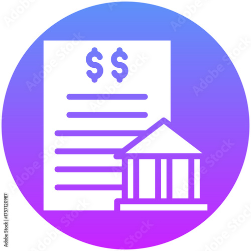 Bank Statement Icon