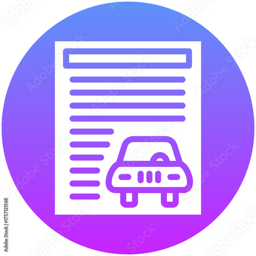 Vehicle Details Icon