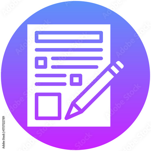 Content Writing Icon