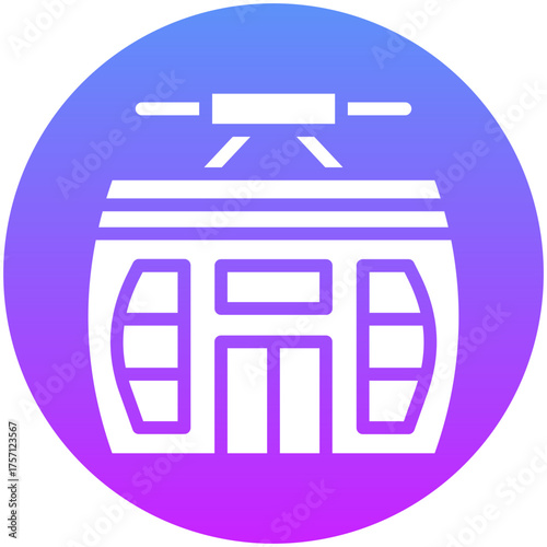 Cable Car Cabin Icon