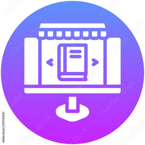 Ebook Bookstore Icon