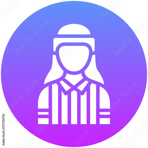 Referee Female Icon