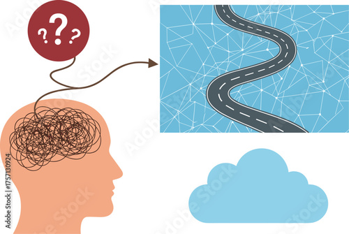Brainstorming Challenges and Solutions: Tangled Thoughts Transforming into Clear Pathways in a Problem-Solving Conceptualization, Strategy, and Innovation for Business, Education and Clarity of Thinki