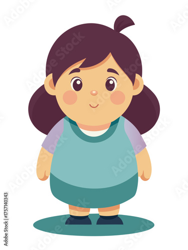 simpatica bambina cicciottella 01