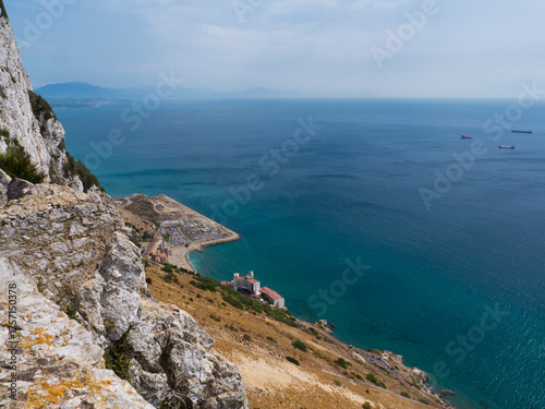 Amazing View to Morocco from Gibraltar rock
