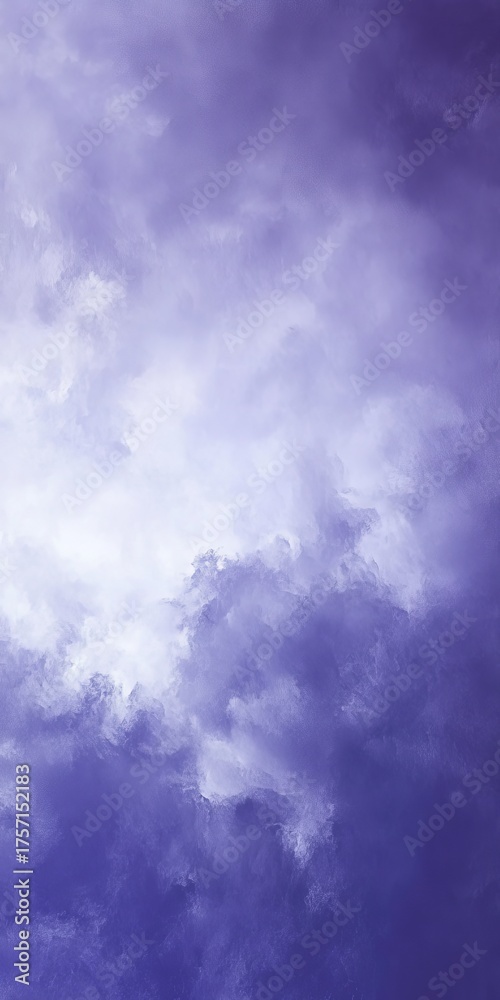 Obraz premium Misty Ambience Panorama Ethereal Cloudscape Vistas and Frosted Elegance in Nature s Display
