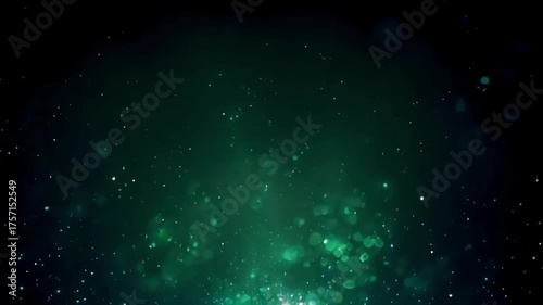 Wallpaper Mural green glitter floating in air, Glitter vintage lights banner background. green. de-focused. green Glitter Background for Christmas, New Year, Special Occasion.. red banner, christmas bokeh background Torontodigital.ca