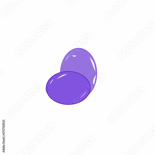 Blue isolated on with 