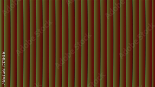 Vertical corrugated metal texture with warm brown and subtle green hues creating a rustic industrial backdrop