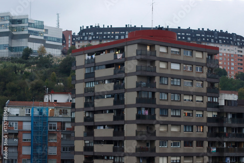 Building in the city of Bilbao