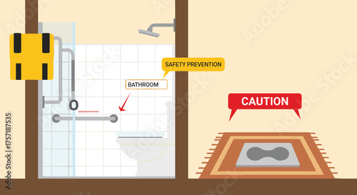 Safe Bathroom Shower Design for Elderly and Disabled Persons