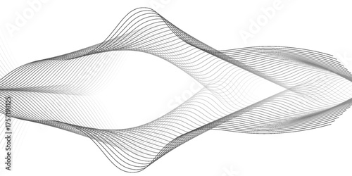 Vector abstract background luxury dynamic curve waves