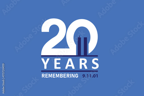 Remembering the 20 Years of 9 11, Patriot day. We will always remember the terrorist attacks on September 11, 2001. 