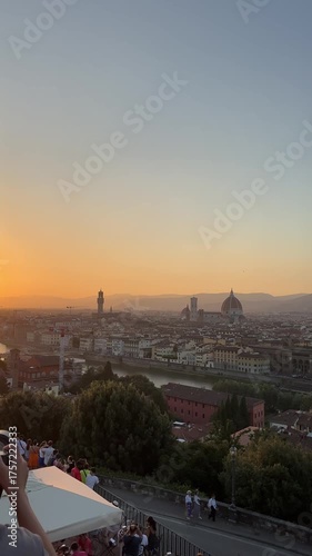 Sunset Over Florence from Piazzale Michelangelo