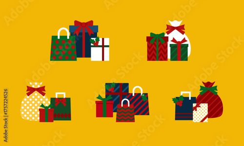 Variety Set of Assorted Christmas Gifts