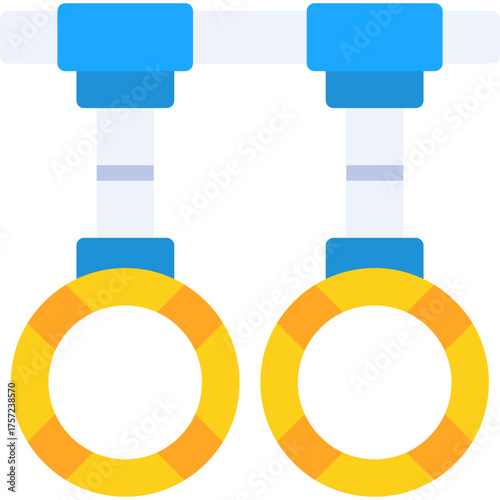 Gymnastics Rings Icon
