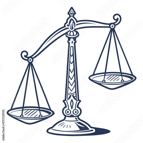 Illustration of a camping tent in a peaceful forest landscape