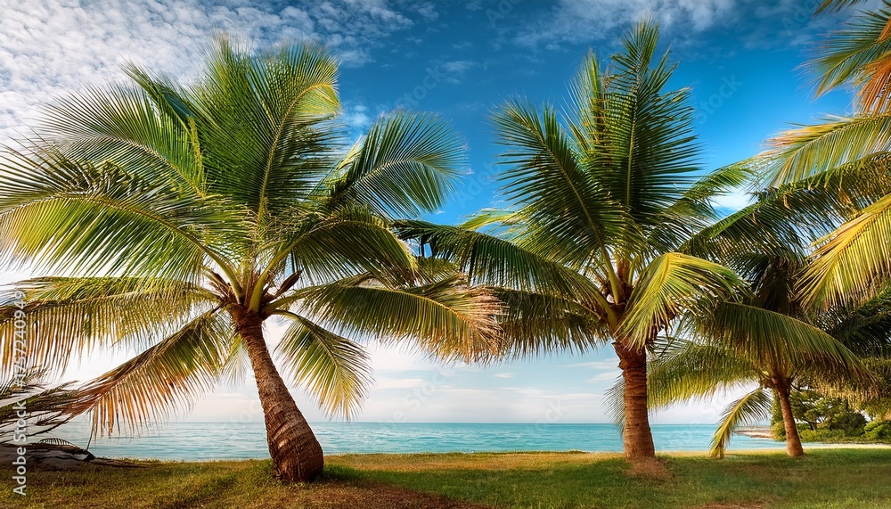 Fototapeta premium Coconut Palm Tree