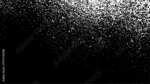 Grungy Black and White Texture with Noise Overlay for Background Design
