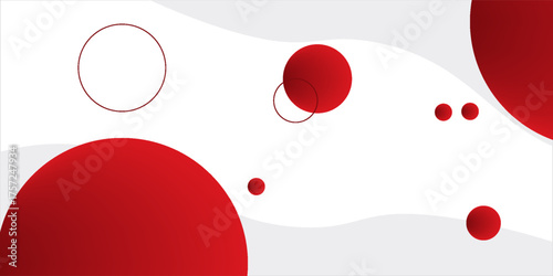 Minimal red geometric background. Eps10 vector