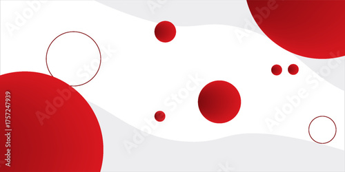 Minimal red geometric background. Eps10 vector