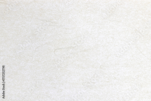 Decorated cream thin silk fibers paper background. Yunlong kam decorative paper texture. Landscape horizontal orientation.