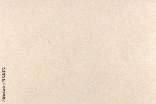 Decorative cream kraft paper texture. Decorated handmade craft paper background. Landscape horizontal orientation.