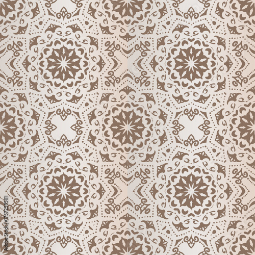 seamless royal vintage old pattern texture vector design paper wall