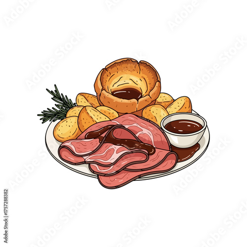 British Roast Beef Dinner