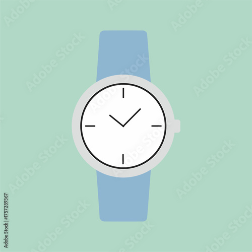 vector illustration of clock