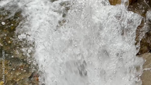 神田川10月：公園の小川に放水する動画 2025/10/16