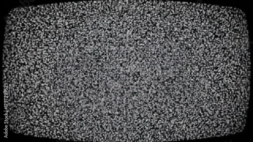 Television static noise texture retro vintage television signal