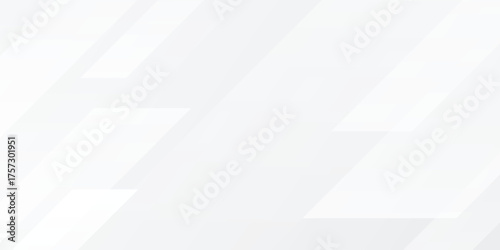 Digital grey concept illustration with smooth geometric origami paper texture and light diagonal shape pattern background