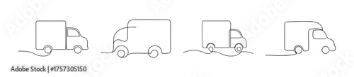 Box truck diagram showing dimensions and measurements for vehicle design and logistics planning