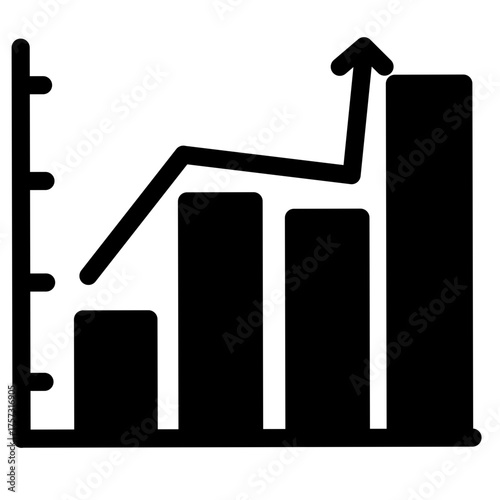 Bar Chart Growth Icon