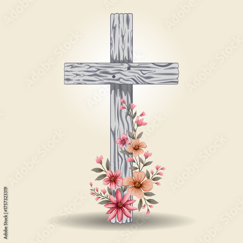 Wood cross011