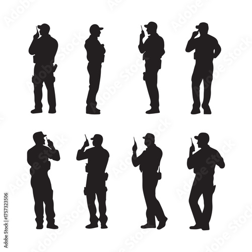 silhouette of a salute soldier in black and white, body guard vector illustrations story board ideas sketch book