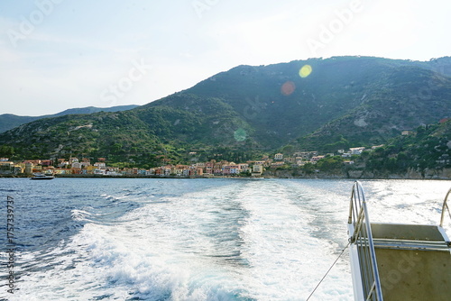 Aldobrandesca fortress in Giglio Castello, Tuscan Archipelago, Italy