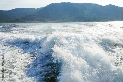 The sea at Giglio Porto, Tuscan Archipelago, Italy