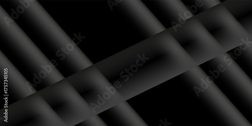 Black abstract background. Elegant dark diagonal shape elements,modern eps 10.