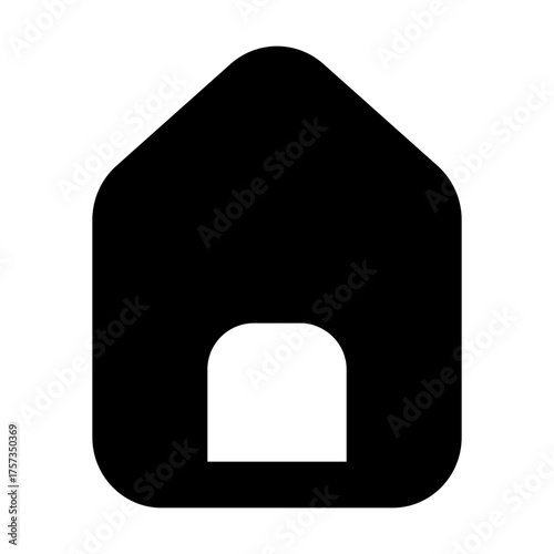 Home Address Filled Icon