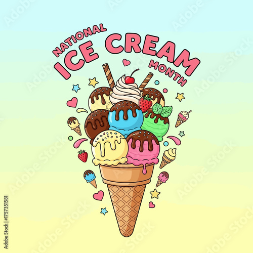 Ice Cream Month Celebrations