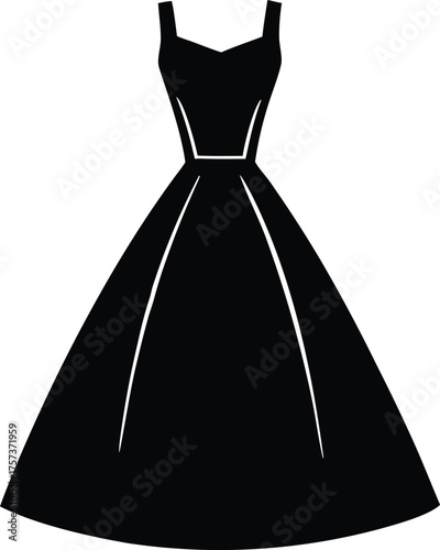 Female clothing dress design element