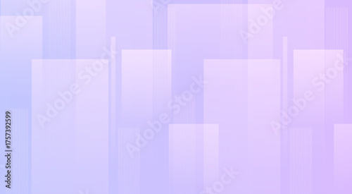Modern geometric abstract background with soft purple and blue gradient tones and transparent square shapes for a stylish digital concept