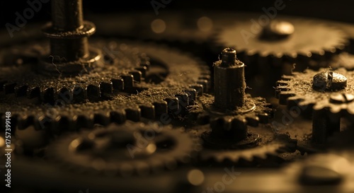 old watch mechanism